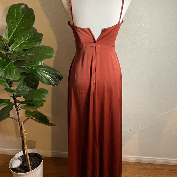 Terracota Formal Dress - Picture 2 of 5